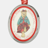 MRS BEER Premium Rond Ornament + Tekst (Links)