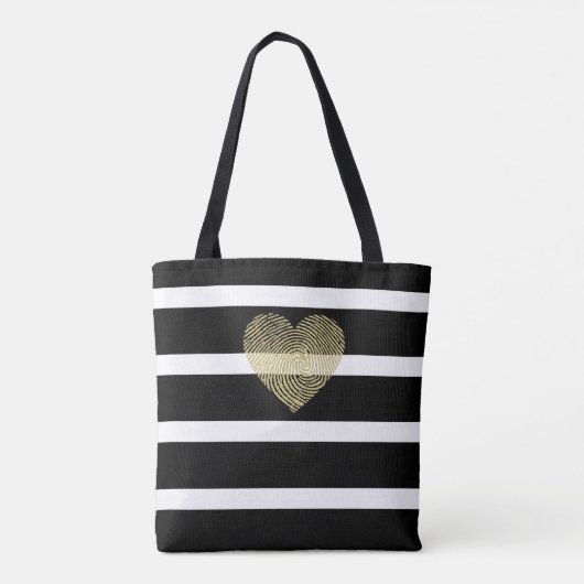 Mrs Black Modern Script Custom Wedding Pas getrouw Tote Bag (Achterkant)