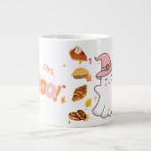 Mrs Boo Schattigee Ghost Coffee Cup met Bakery Tre Grote Koffiekop (Voorkant)