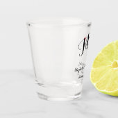 Mrs bruid bruiloft nieuw weds paar partij whisky shot glas (Links)