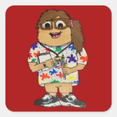 Mrs Bryson Monster Stickers (Voorkant)