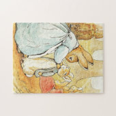 Mrs Bunny zegt vaarwel door Beatrix Potter Legpuzzel (Horizontaal)