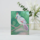 Mrs Cardinaal Briefkaart (Staand voorkant)