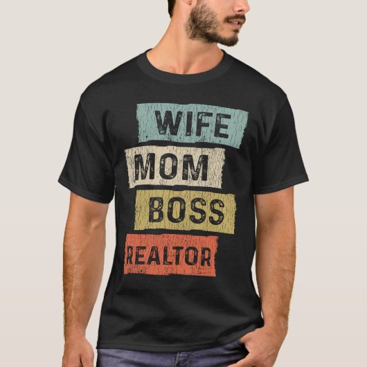 Mrs Chef Mother Relator Proud Husband Father Famil T-shirt (Voorkant)