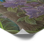 "Mrs Cholmondeley clematis by Moonlight" Poster (Hoek)