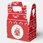 Mrs Claus Bakkerij Kerstmis bakken feestdoos Bedankdoosjes (Geopend)