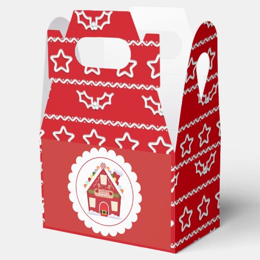 Mrs Claus Bakkerij Kerstmis bakken feestdoos Bedankdoosjes (Geopend)