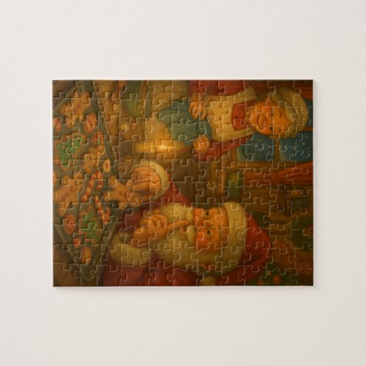 Mrs. Claus’ Cookie Raid Legpuzzel (Horizontaal)