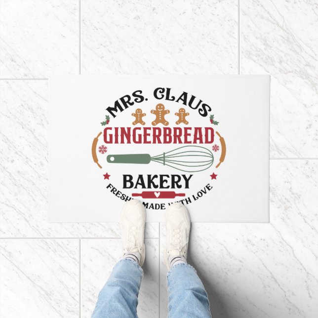 Mrs Claus Gingerbread Bakkerij Deurmat (Binnen)