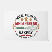 Mrs Claus Gingerbread Bakkerij Deurmat (Voorkant)