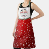 Mrs Claus Gingerbread Bakkerij Kerstmis Groot Schort (Insitu)