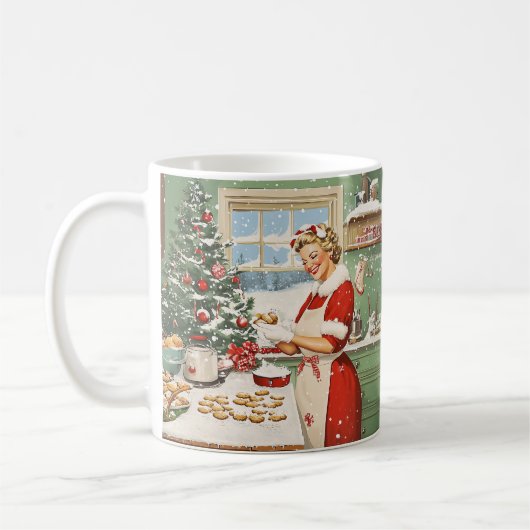 Mrs Claus Holiday Baking Delight Koffiemok (Links)