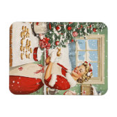 Mrs Claus Holiday Baking Delight Magneet (Horizontaal)