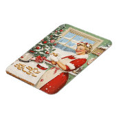 Mrs Claus Holiday Baking Delight Magneet (Linkerzijde)
