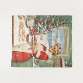 Mrs Claus Holiday Baking Delight Wandkleed (Voorkant (horizontaal))