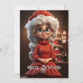 Mrs Claus Knit Dress (Voorkant)