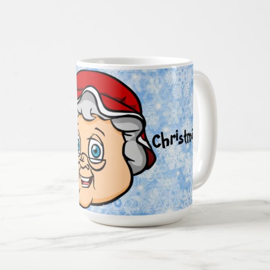 MRS CLAUS - Vrolijk Kerstei Nog Mok (Voorkant rechts)