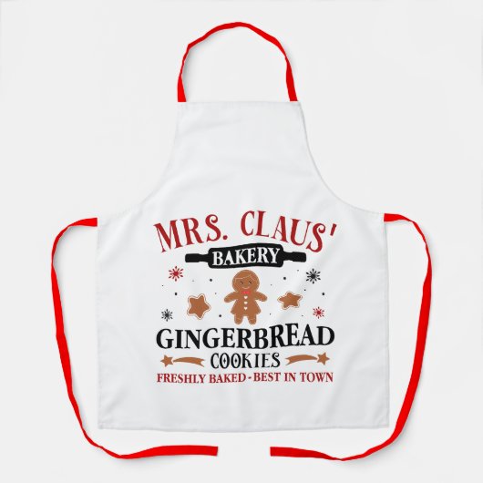 Mrs Clause Baking Schort (Voorkant)