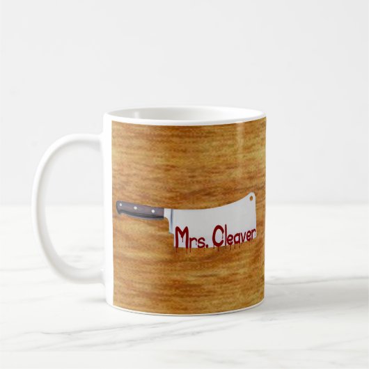 Mrs Cleaver Koffiemok (Links)
