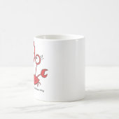 Mrs Crabby in de ochtend Koffiemok (Center)