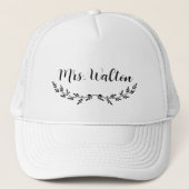 Mrs Customized Trucker Hat Pet (Voorkant)
