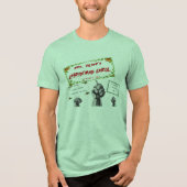 Mrs. Dilber's Christmas Carol Tri-Blend Shirt (Voorkant)