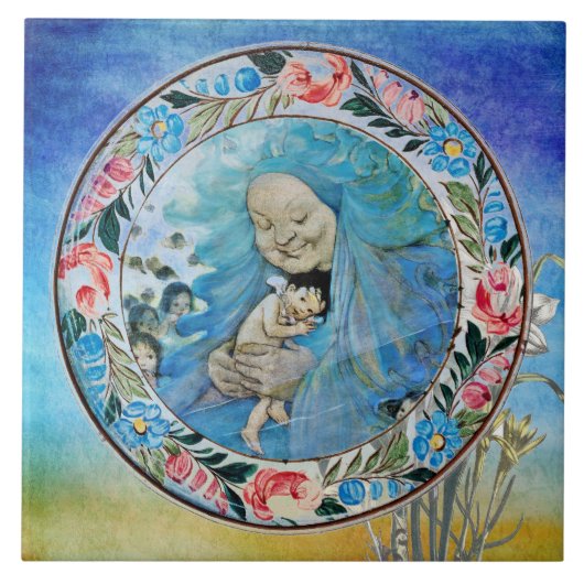 Mrs Doasyouwone beroemd gemaakt door Jessie Willco Tegeltje (Voorkant)