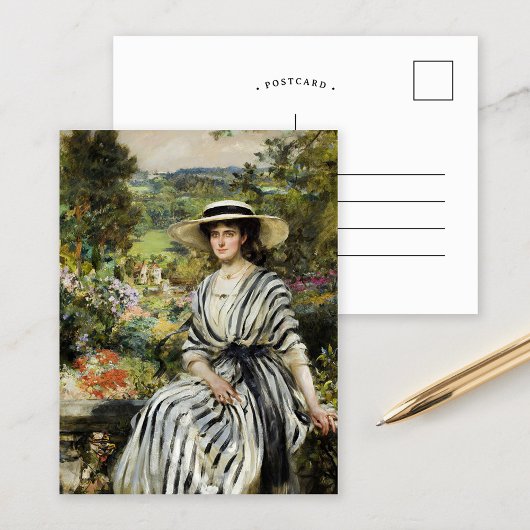 Mrs Edward Windsor Hussey | James Jebusa Shannon Briefkaart