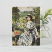 Mrs Edward Windsor Hussey | James Jebusa Shannon Kaart (Staand voorkant)