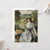 Mrs Edward Windsor Hussey | James Jebusa Shannon Kaart (Voorkant / Achterkant in situ)