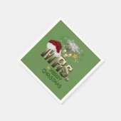 MRS Eerste Kerstdag Servetten (Hoek)