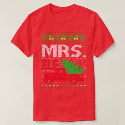 Mrs Elf T-shirt (Design voorkant)