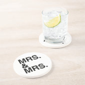 MRS EN MEVROUW. -.png Zandsteen Onderzetter (Zijkant)