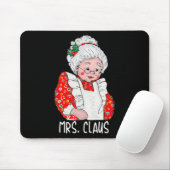 Mrs en Mr Sinterklaas Koppels Matching Christmas Muismat (Met muis)