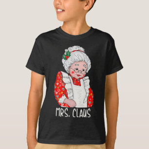 Mrs en Mr Sinterklaas Koppels Matching Christmas T-shirt