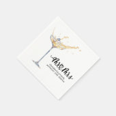 Mrs en Mrs Engagement Party Servet (Hoek)