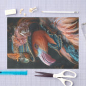 Mrs Flamingo Tissuepapier (Craft)