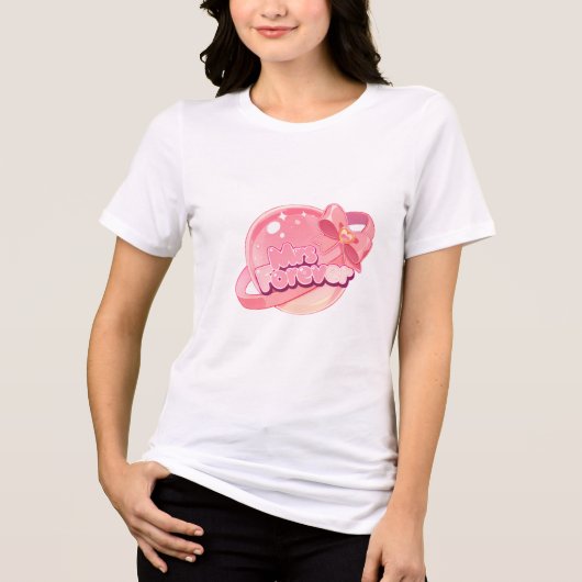 “Mrs Forever” dames T-shirt (Voorkant)