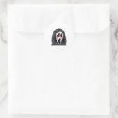 Mrs Ghosty Ronde Sticker (Tas)