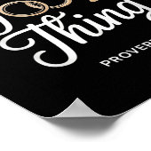 Mrs Good Thing Christian Proverbs Christian Couple Poster (Hoek)