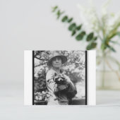 Mrs Grace Coolidge Briefkaart (Staand voorkant)