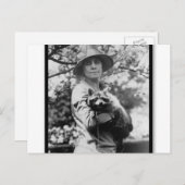 Mrs Grace Coolidge Briefkaart (Voorkant / Achterkant)