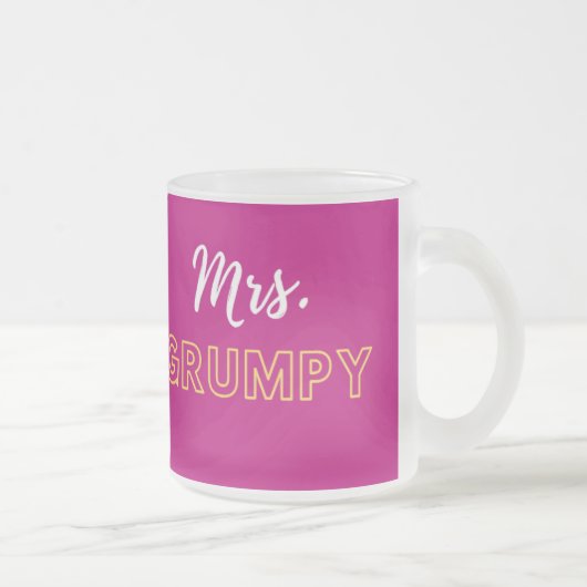 Mrs Grumpy Mok |Koffie-mok | koppel (Rechts)