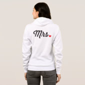 Mrs Heart Hoodie (Achterkant volledig)