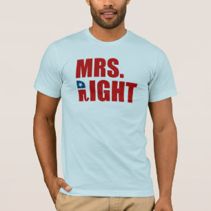 MRS HET RECHT OM, T-SHIRT