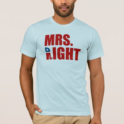 MRS HET RECHT OM, T-SHIRT (Voorkant)