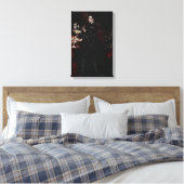 Mrs James Guthrie Canvas Afdruk (Insitu (Slaapkamer))