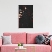 Mrs James Guthrie Canvas Afdruk (Insitu (Woonkamer))