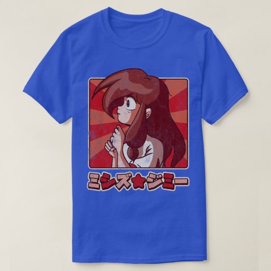 Mrs Jimmy ontsteld T-shirt (Design voorkant)