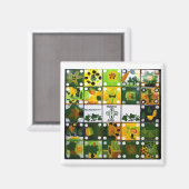 Mrs Montgomery's klassenmagneet Magneet (Voorkant / Achterkant)